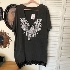 Tee shirt dress 🖤🌱✨🌿🌙🕯